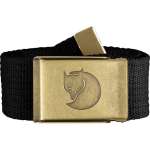 Canvas Brass Belt 4 cm