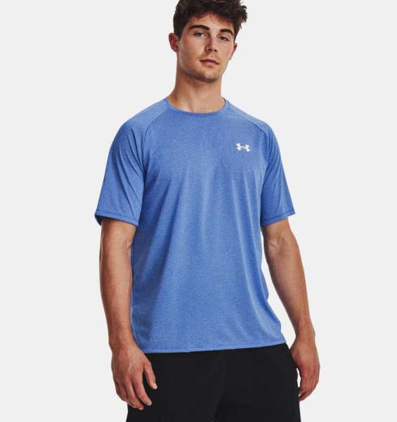 UA Tech 2.0 SS Tee Novelty-BLU - Bild 1