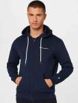 hooded full zip sweatshirt