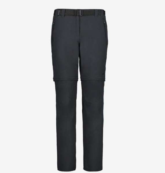 NOS WONMAN LONG PANT ZIP OFF,ANTRACITE - Bild 1