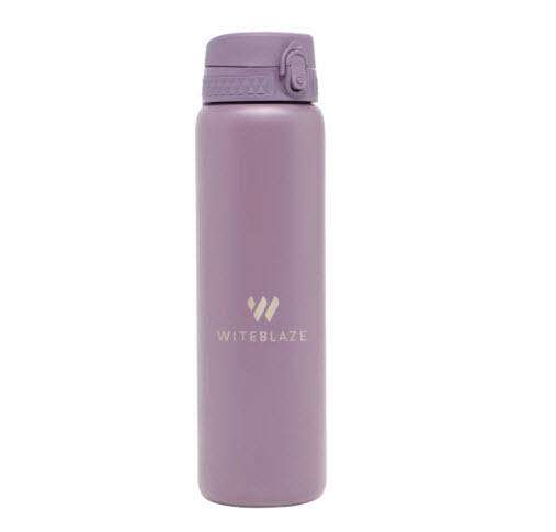 NOS BLAZE violet grau, insulated bottle - Bild 1