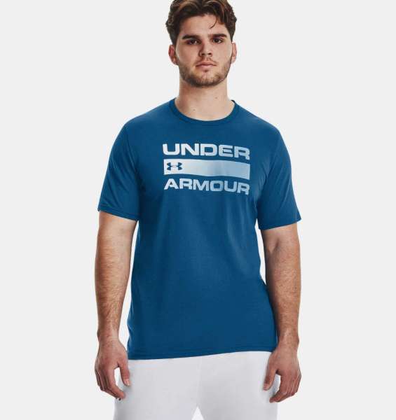 UA TEAM ISSUE WORDMARK SS-BLU - Bild 1