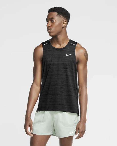 NIKE DRI-FIT MILER MEN'S RUNNING T - Bild 1