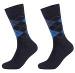 Fashion Socks Argyle 2P