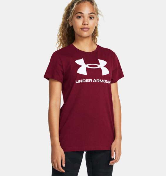 UA W SPORTSTYLE LOGO SS-RED - Bild 1