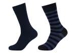 Men ca-soft stripes Socks 2p