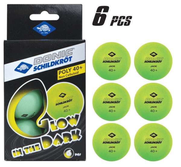 NOS TT-Ball GLOW IN THE DARK POLY 4 - Bild 1