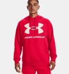 UA Rival Fleece Big Logo HD-BLK