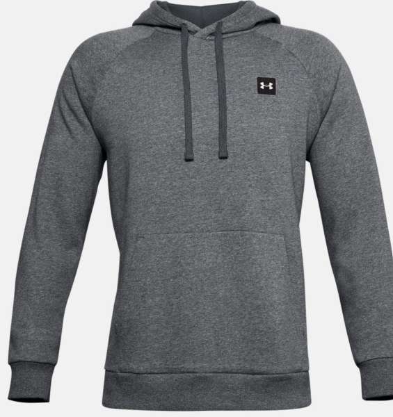 UA Rival Fleece Hoodie,Gray Lig - Bild 1