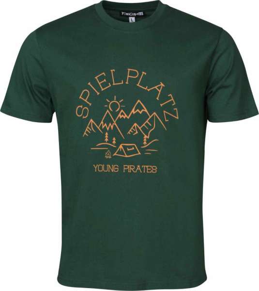 YP  SPIELPLATZ MEN TSHIRT,GREE