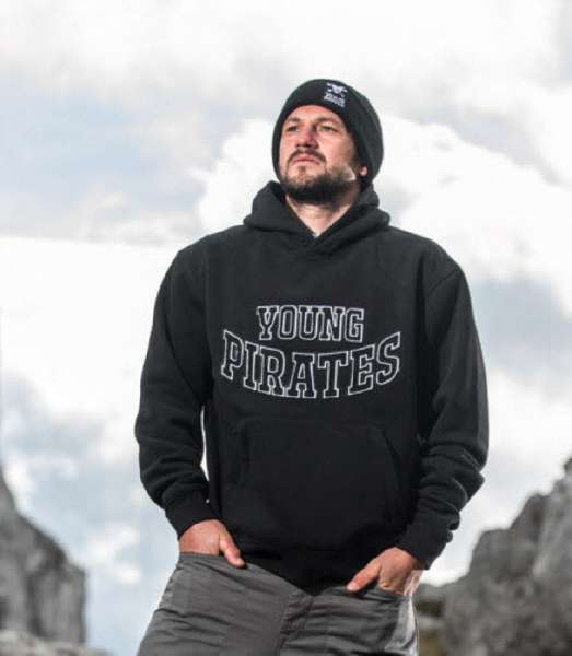 YP Sweatshirt Hood College P - Bild 1