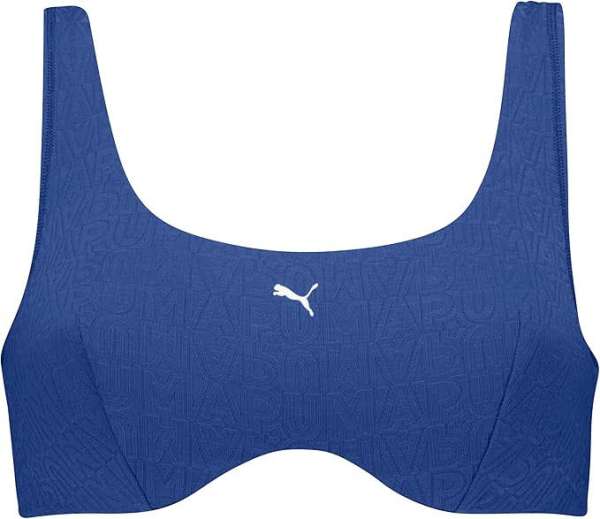 PUMA SWIM WOMEN JACQUARD SCOOP TOP - Bild 1