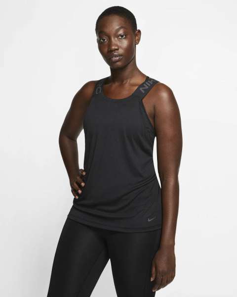 NOS NIKE PRO WOMEN'S TANK,BLACK/BL - Bild 1