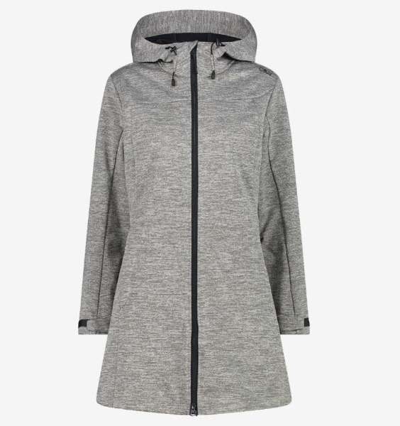 WOMAN COAT FIX HOOD - Bild 1