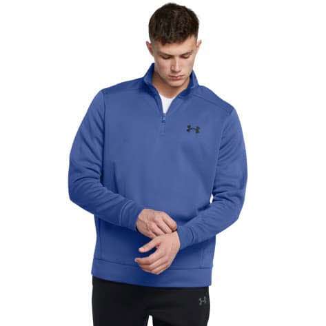 UA Armour Fleece 1/4 Zip-BLU - Bild 1